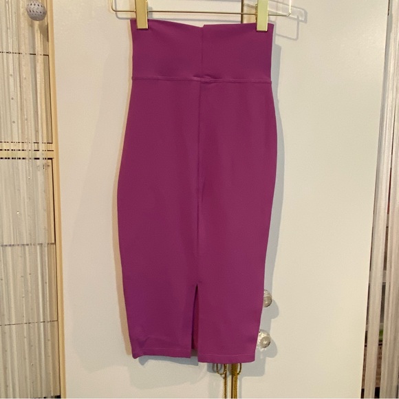 Bebe Purple Pencil Skirt Size XXS - Picture 2 of 16